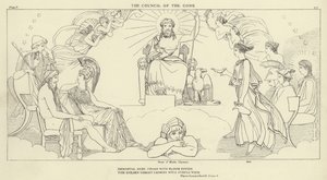 Le Conseil des Dieux - John Flaxman